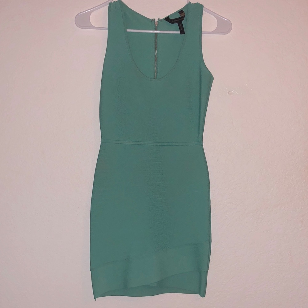 BCBG Maxazria Mint Bandage mini